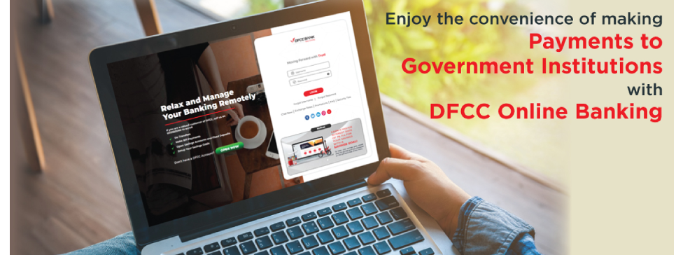 DFCC Online Banking Enables Effortless Statutory Payments to Government Departments main 1
