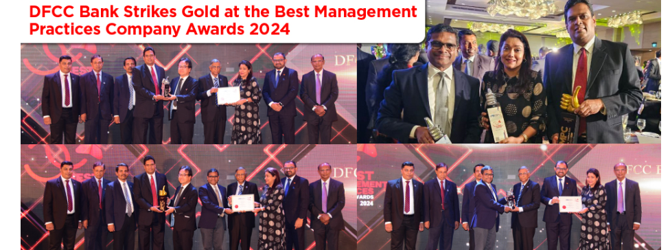DFCC Banks Green Commitment Earns Triple Recognition at CPM Best Management Practices Company Awards 2024 main
