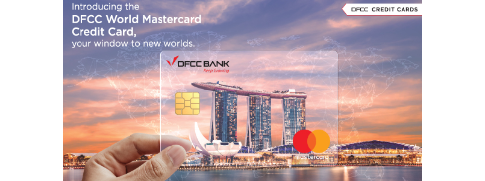 DFCC Bank launches World Mastercard Credit Card with exciting benefits