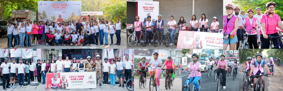 DFCC Bank Champions Women’s Empowerment through “Ride for Life: Ride for Her”