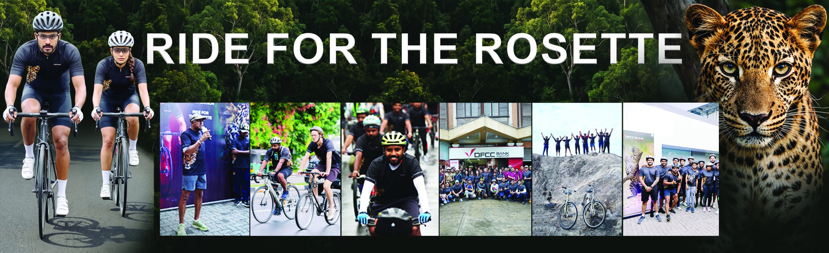 DFCC Bank's Ride for the Rosette Unites Communities to Protect Sri Lanka's Leopard