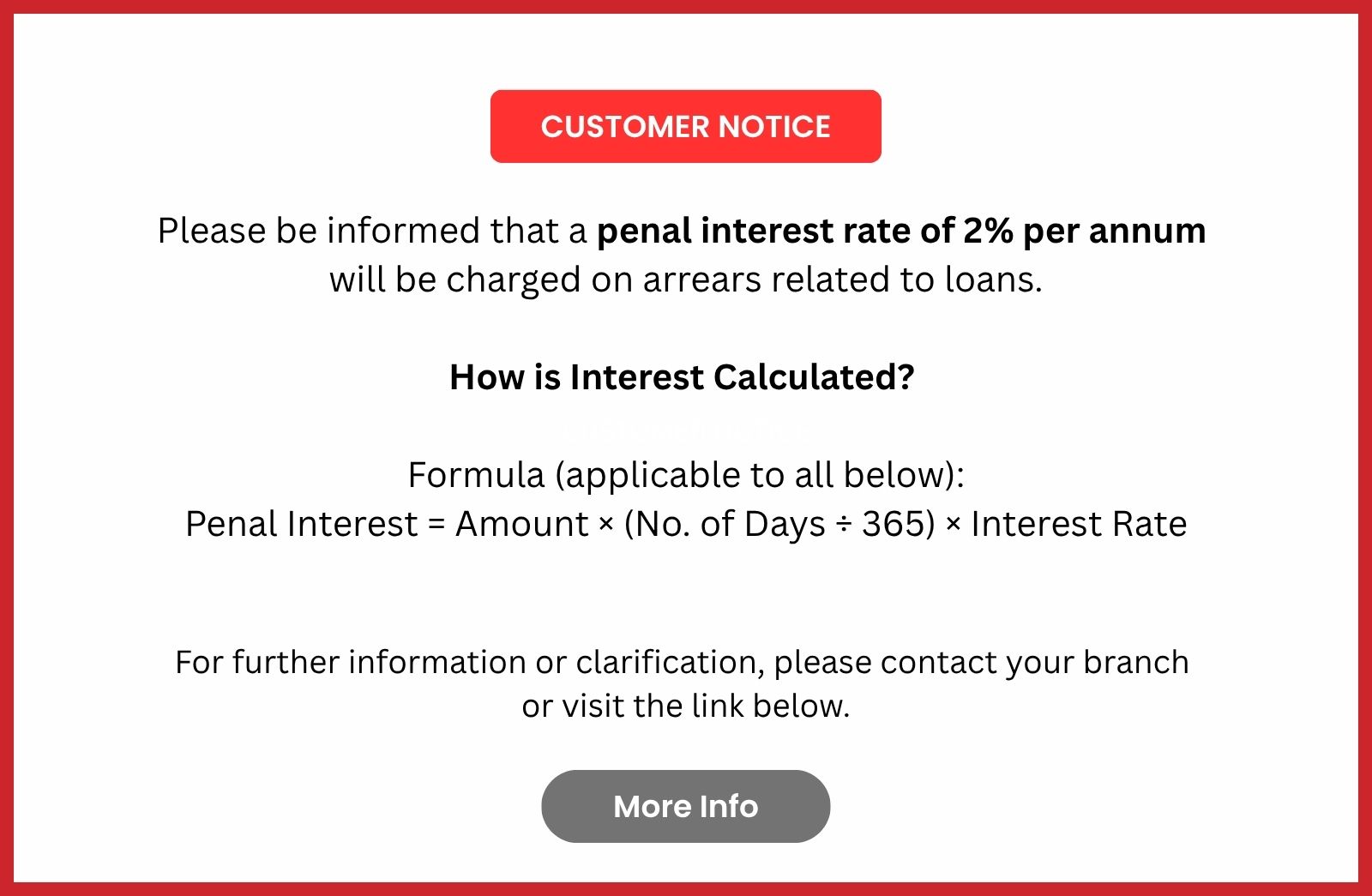Penal Interest Rates