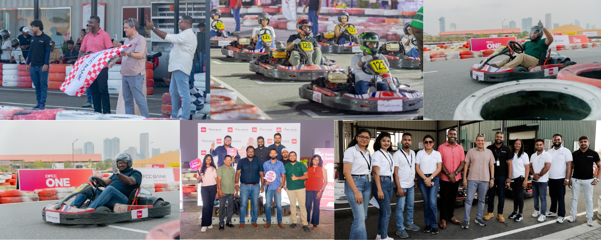 DFCC ONE Takes Customer Rewards to the Racetrack with an Exclusive Go-Karting Thrill